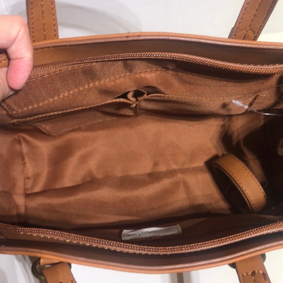 Women’s Brown Satchel Handbag NWOT - Picture 6 of 7
